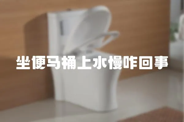 坐便馬桶上水慢咋回事