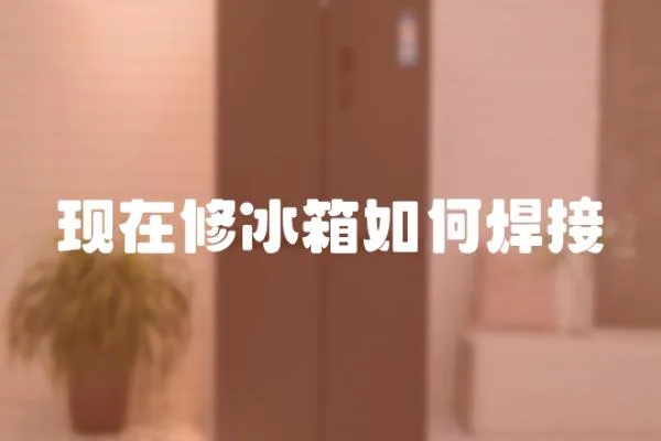 現在修冰箱如何焊接