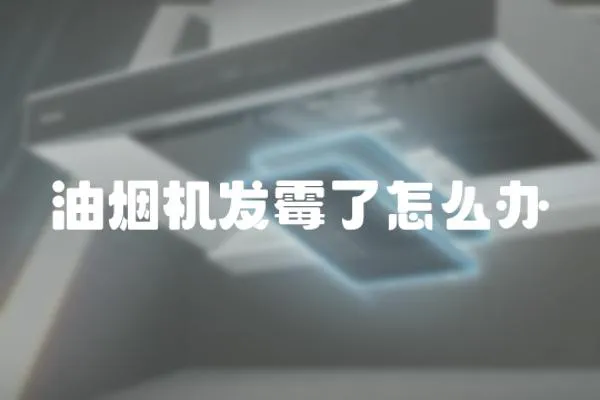油煙機發霉了怎么辦