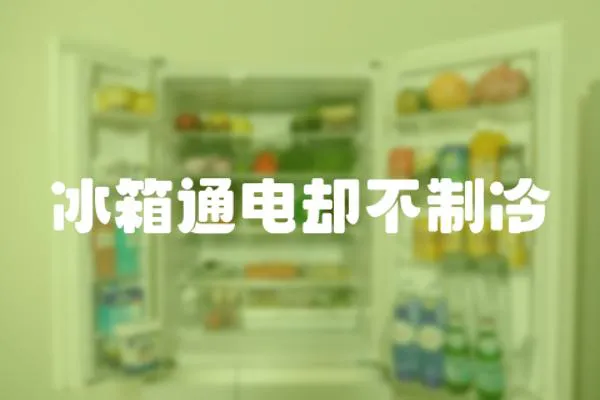 冰箱通電卻不制冷