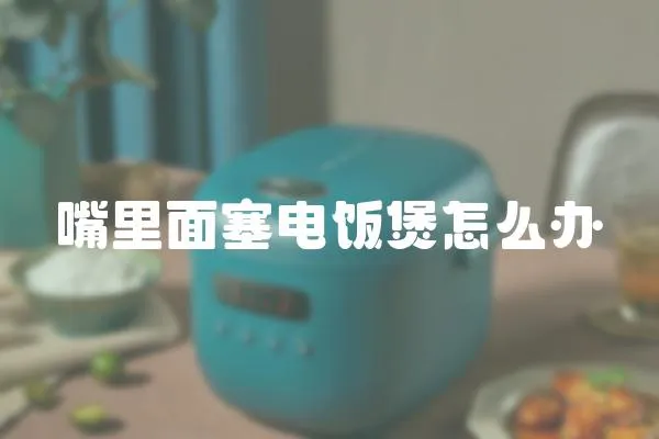 嘴里面塞電飯煲怎么辦