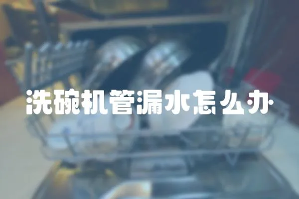 洗碗機管漏水怎么辦