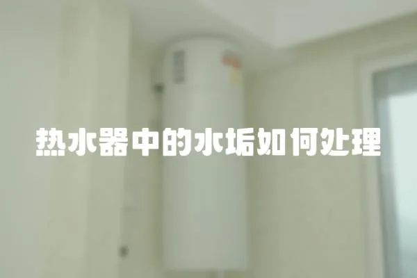 熱水器中的水垢如何處理
