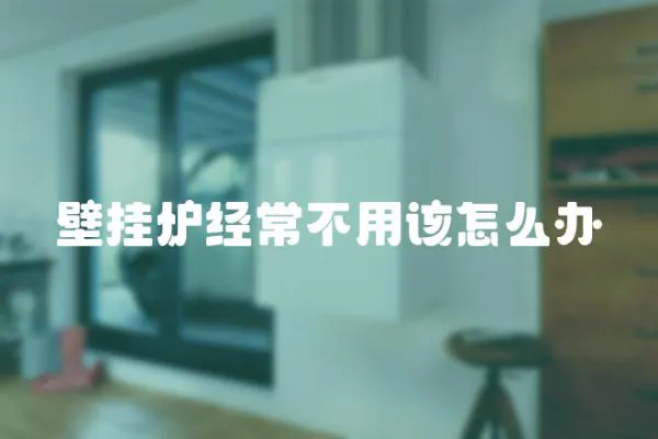 壁掛爐經常不用該怎么辦