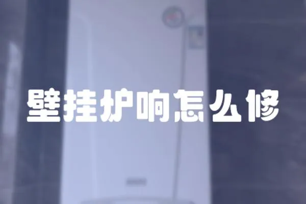 壁掛爐響怎么修