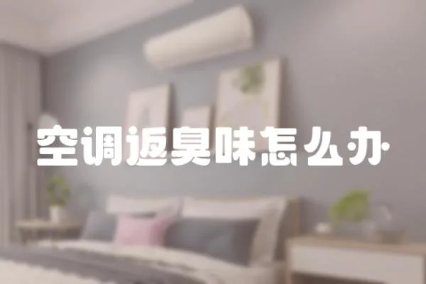 空調返臭味怎么辦