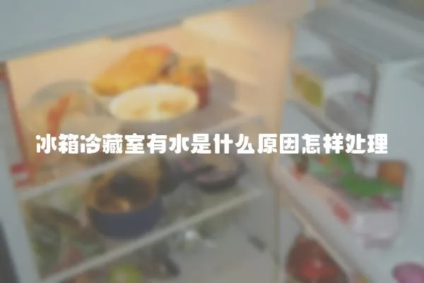 冰箱冷藏室有水是什么原因怎樣處理