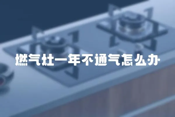 燃氣灶一年不通氣怎么辦