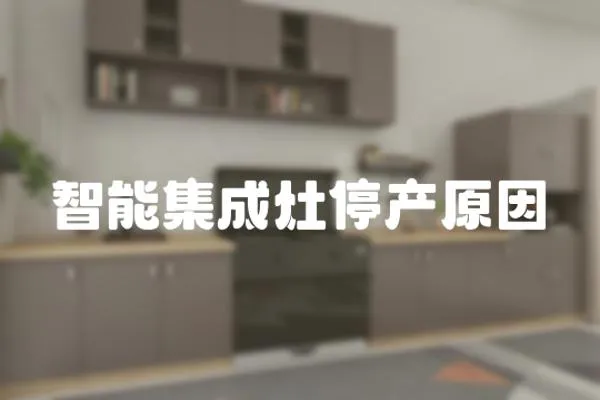 智能集成灶停產(chǎn)原因