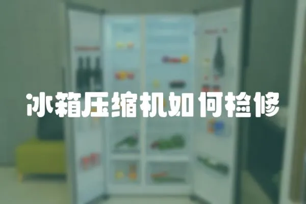 冰箱壓縮機(jī)如何檢修