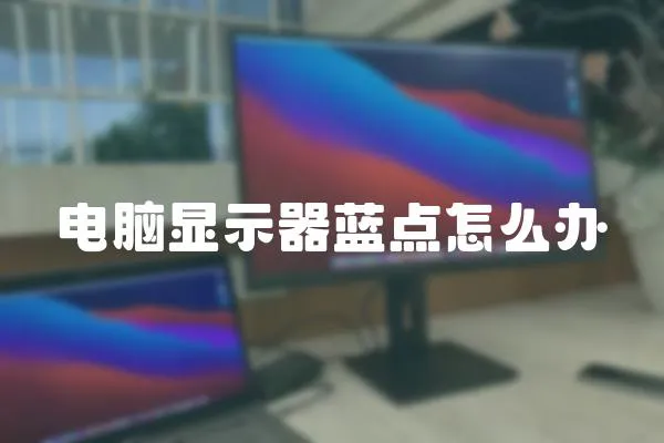 電腦顯示器藍(lán)點(diǎn)怎么辦