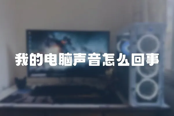 我的电脑声音怎么回事