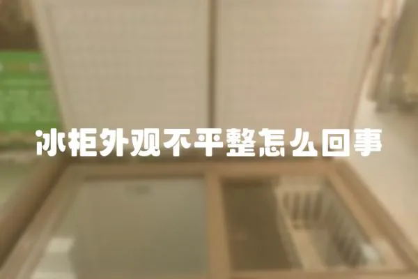冰柜外觀不平整怎么回事