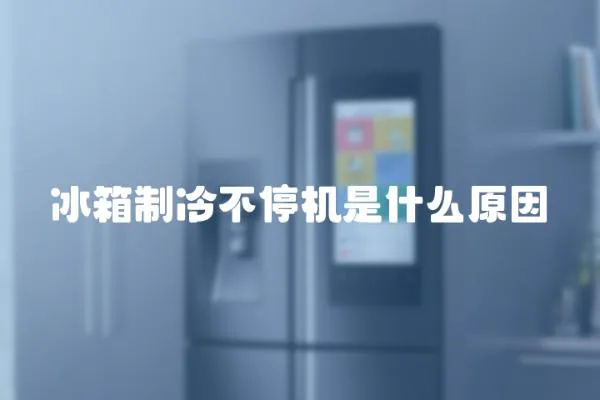 冰箱制冷不停機是什么原因
