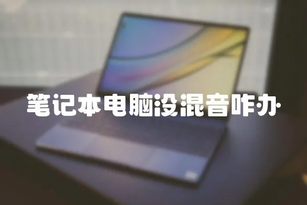 筆記本電腦沒混音咋辦