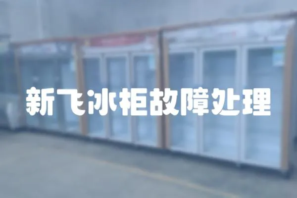 新飛冰柜故障處理