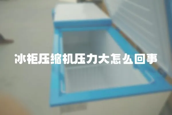 冰柜壓縮機壓力大怎么回事