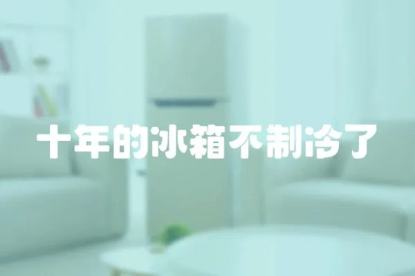 十年的冰箱不制冷了