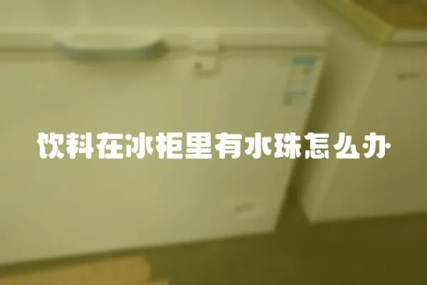 饮料在冰柜里有水珠怎么办