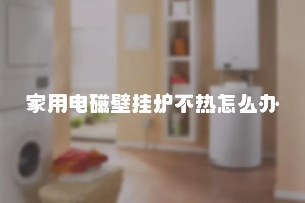 家用電磁壁掛爐不熱怎么辦
