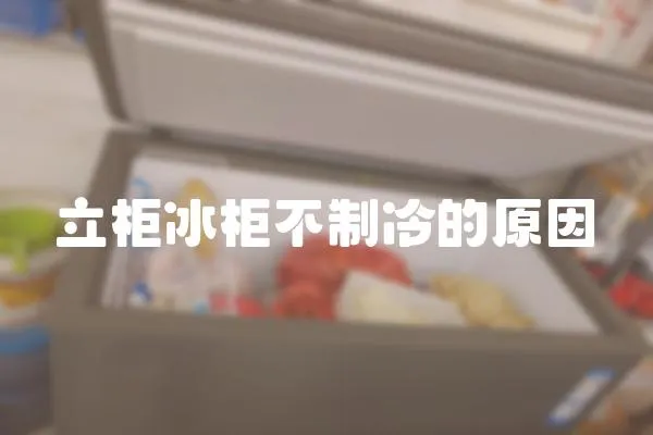 立柜冰柜不制冷的原因