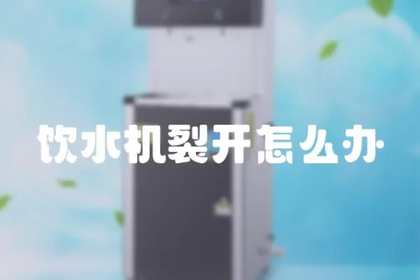 飲水機(jī)裂開怎么辦