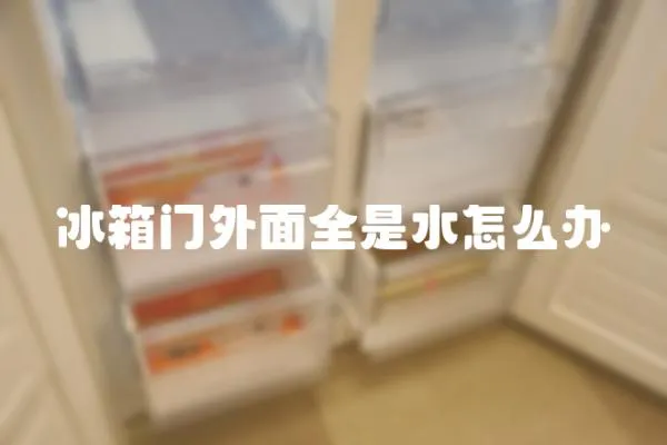 冰箱門外面全是水怎么辦