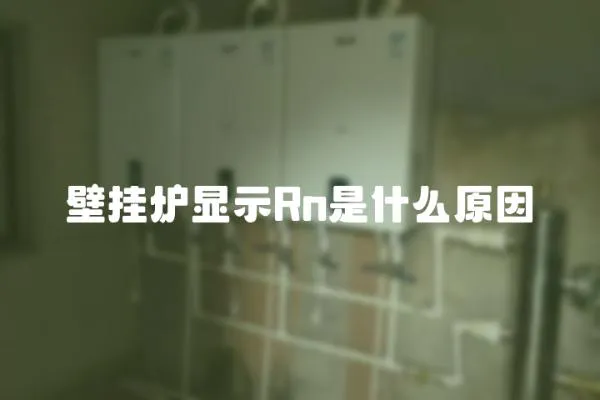 壁掛爐顯示Rn是什么原因