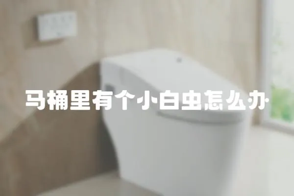 馬桶里有個小白蟲怎么辦