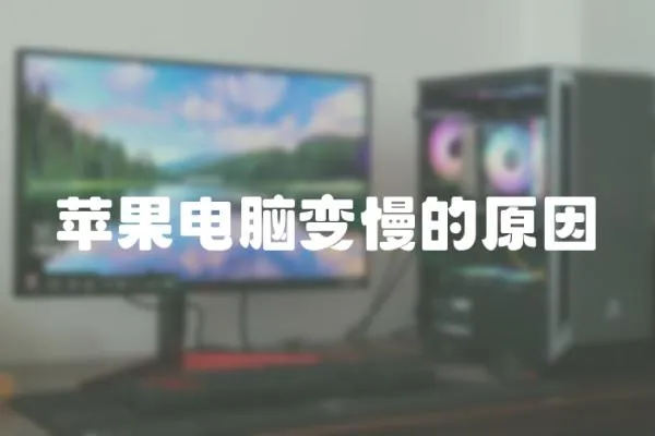 蘋果電腦變慢的原因