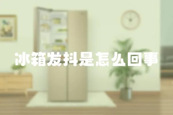冰箱發抖是怎么回事