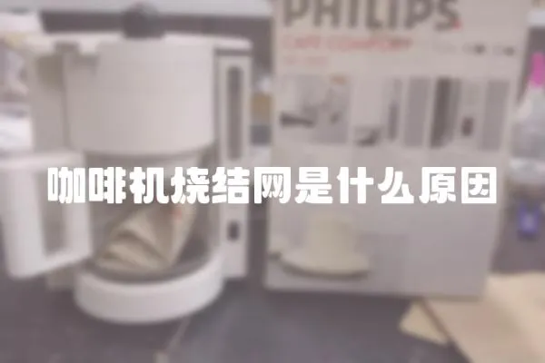 咖啡機燒結網是什么原因