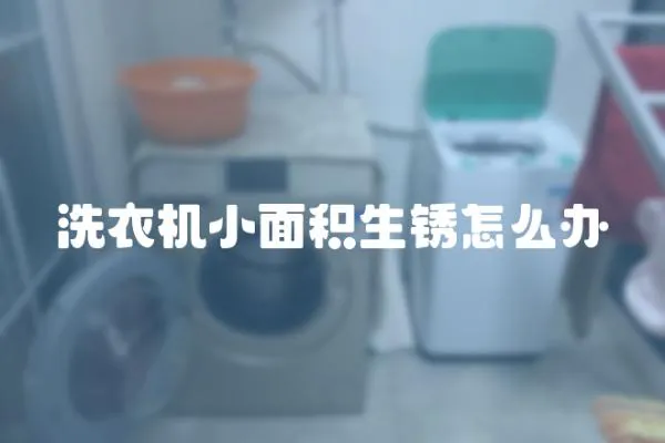 洗衣機小面積生銹怎么辦