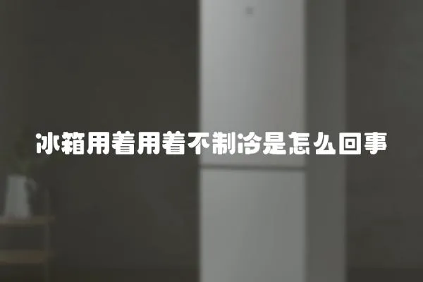 冰箱用著用著不制冷是怎么回事