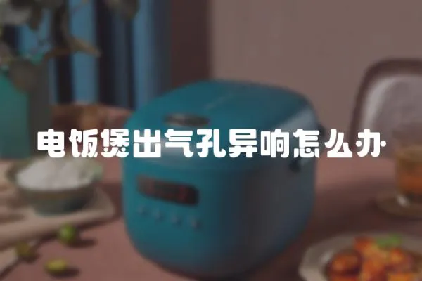 電飯煲出氣孔異響怎么辦