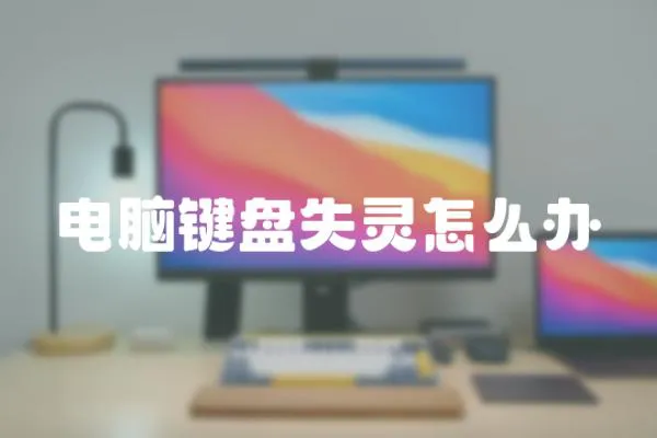電腦鍵盤失靈怎么辦