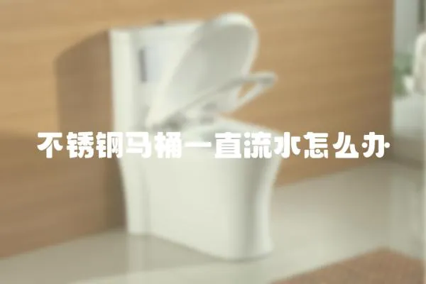 不銹鋼馬桶一直流水怎么辦
