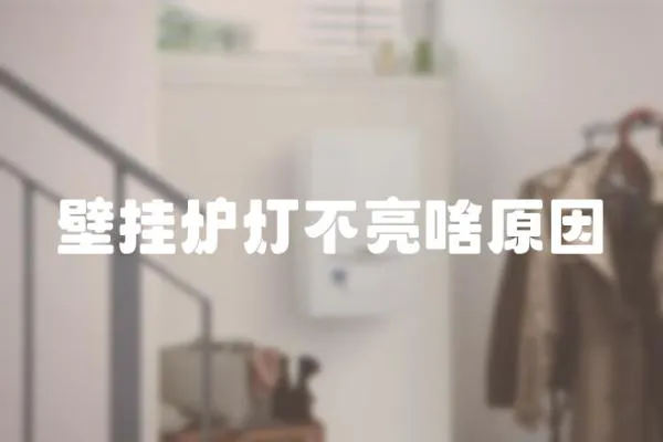 壁掛爐燈不亮啥原因