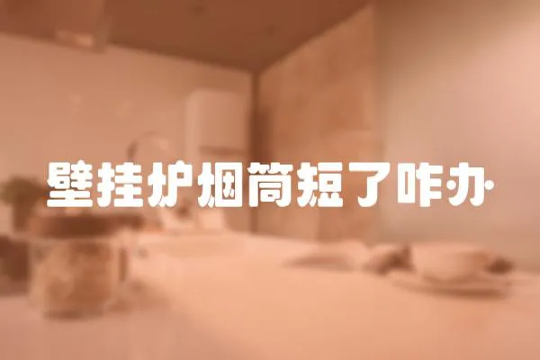 壁掛爐煙筒短了咋辦