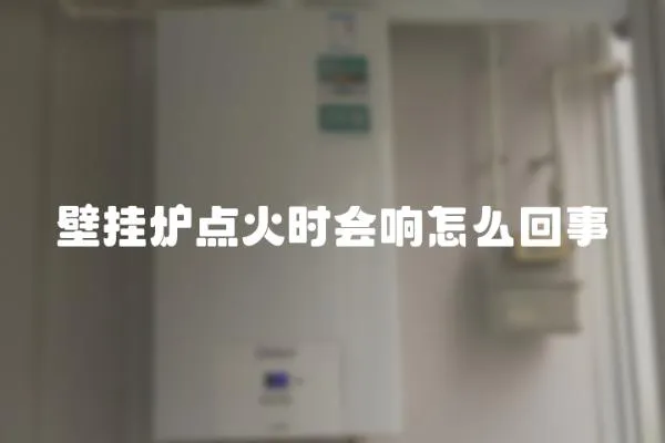 壁掛爐點火時會響怎么回事