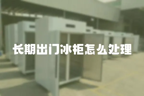 長期出門冰柜怎么處理