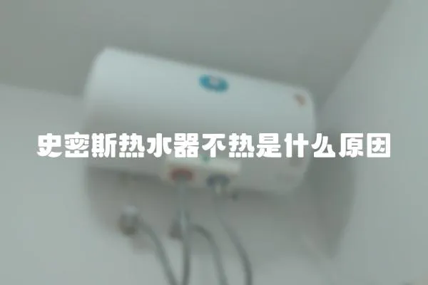 史密斯熱水器不熱是什么原因