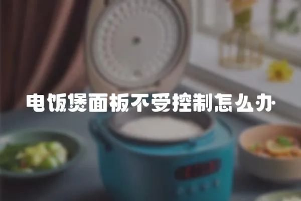 電飯煲面板不受控制怎么辦