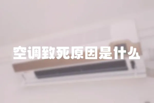 空調(diào)致死原因是什么