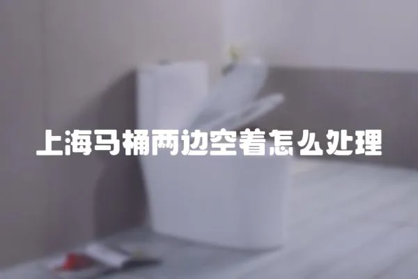 上海馬桶兩邊空著怎么處理