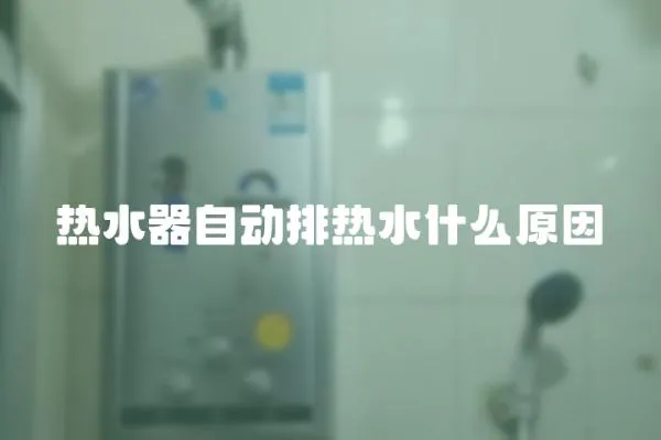 熱水器自動(dòng)排熱水什么原因