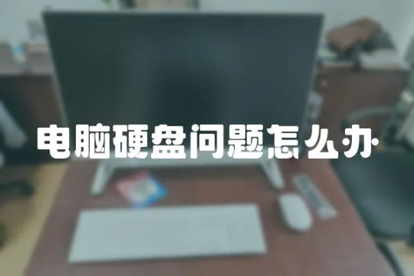 電腦硬盤問題怎么辦