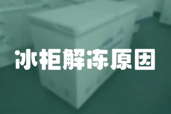 冰柜解凍原因