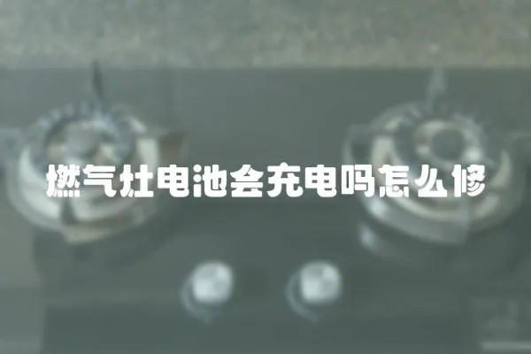 燃?xì)庠铍姵貢?huì)充電嗎怎么修