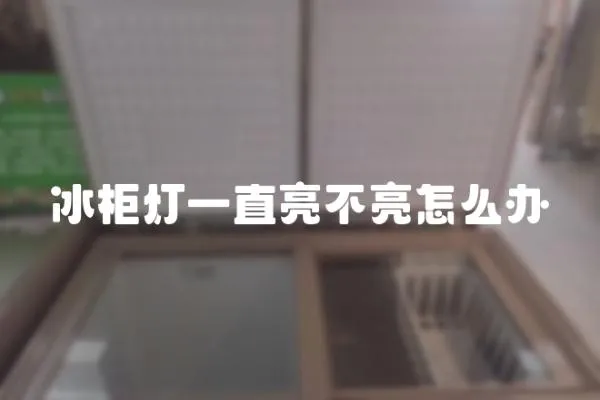冰柜燈一直亮不亮怎么辦